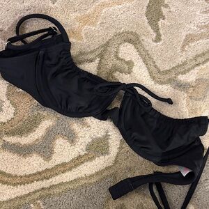 Xhilaration Black Swimwear Top